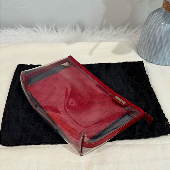 GUCCI Vinyl & Canvas Pouch Duo - Picture 14 of 17